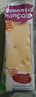 Mängden socker i Emmental biologique Français