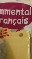 Mängden socker i Emmental français