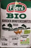 Mängden socker i BIO Hähnchen Minutenschnitzel, frisch