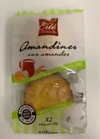 Mängden socker i Amandines aux amandes