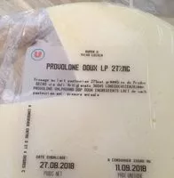 Mängden socker i Provolone doux 27%mg