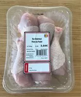 Mängden socker i Pilons de poulet