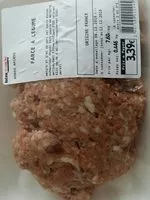 Mängden socker i Farce à legume