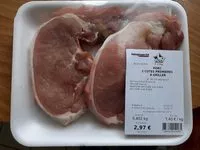 Mängden socker i Porc 2 côtes premières à griller