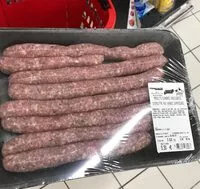Mängden socker i Produits élaborés saucisse riz chipolatas aux herbes supérieur