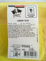 Mängden socker i Cordon bleu