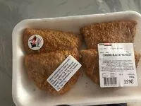 Mängden socker i Cordons bleu de volaille