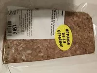 Mängden socker i Terrine de campagne supérieure Le Cendray