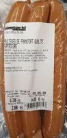 Mängden socker i Saucisses de Francfort qual sup