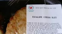 Mängden socker i Escalope cordon bleu