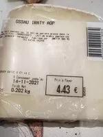 Mängden socker i ossau iraty