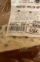 Mängden socker i Roquefort papillon aop