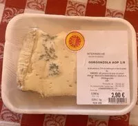 Mängden socker i Gorgonzola aop