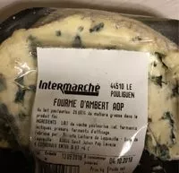 Mängden socker i Fourme d'ambert AOP