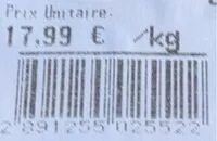 Mängden socker i Fourme d’ambert