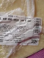 Mängden socker i Cantal AOP entre deux