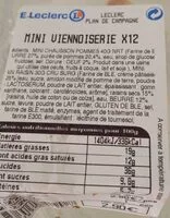 Mängden socker i Viennoiserie