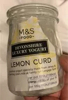 Mängden socker i Yogurt Lemon curd