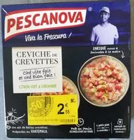 Mängden socker i Ceviche de CREVETTES