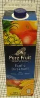 Mängden socker i Exotic Direktsaft