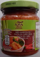 Mängden socker i Currypaste gelb