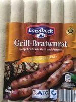 Mängden socker i Grill Bratwurst