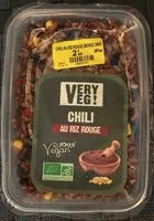 Mängden socker i Chili au riz rouge