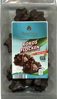 Mängden socker i Kokos Flocken mit Zartbitterschokolade
