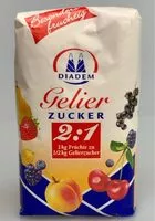 Mängden socker i Gelierzucker