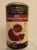 Mängden socker i Trinkschokolade bio