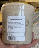 Mängden socker i Soupe champignon
