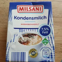 Mängden socker i Kondensmilch. 7,5%