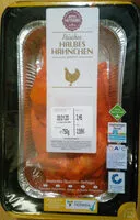 Mängden socker i Frisches halbes Hähnchen (gewürzt)