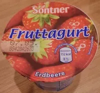Mängden socker i Fruttagurt Erdbeere