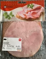 Mängden socker i Jambon paysan