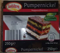 Mängden socker i Pumpernickel
