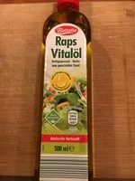 Mängden socker i Raps Vitalöl