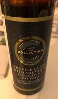 Mängden socker i Truffle glaze with balsamic vinegar of modena
