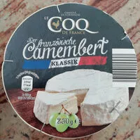 Mängden socker i Le Coq De France, Camembert