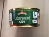 Mängden socker i Leberwurst Grob