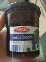 Mängden socker i Heidelbeeren Konfitüre extra