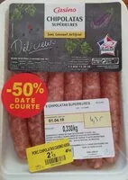 Mängden socker i Chipolatas supérieures