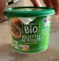 Mängden socker i Rillettes de poulet