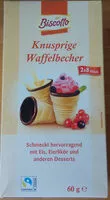 Mängden socker i Knusprige Waffelbecher