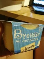 Mängden socker i Brousse au lait entier