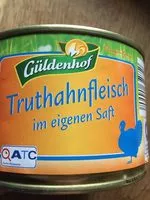 Mängden socker i Truthahnfleisch im eigenen Saft