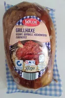 Mängden socker i Grillhaxe