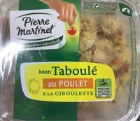 Mängden socker i Taboulé au poulet à la ciboulette