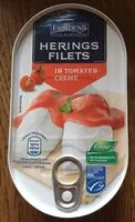 Mängden socker i Fisch, Herings Filets in Tomatencreme