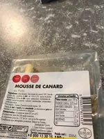 Mängden socker i Mousse de canard